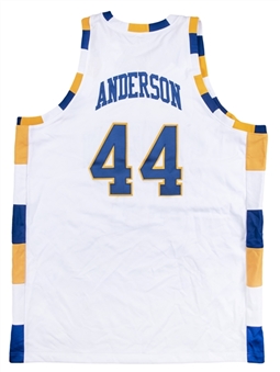 2000s Nick Anderson Reunion Game Used Simeon High School #44 Home Jersey (MEARS)
